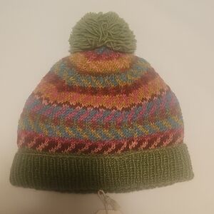 NWT French Knot Lindsay Mason Wool Beanie